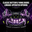 1:8 Concept Supercar Building Set — Electroplated Purple