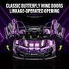1:8 Concept Supercar Building Set — Electroplated Purple
