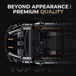 1:8 Concept Supercar Building Set — Gloss Black & Gold