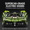 1:8 Concept Supercar Building Set — Metallic Green