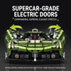1:8 Concept Supercar Building Set — Metallic Green