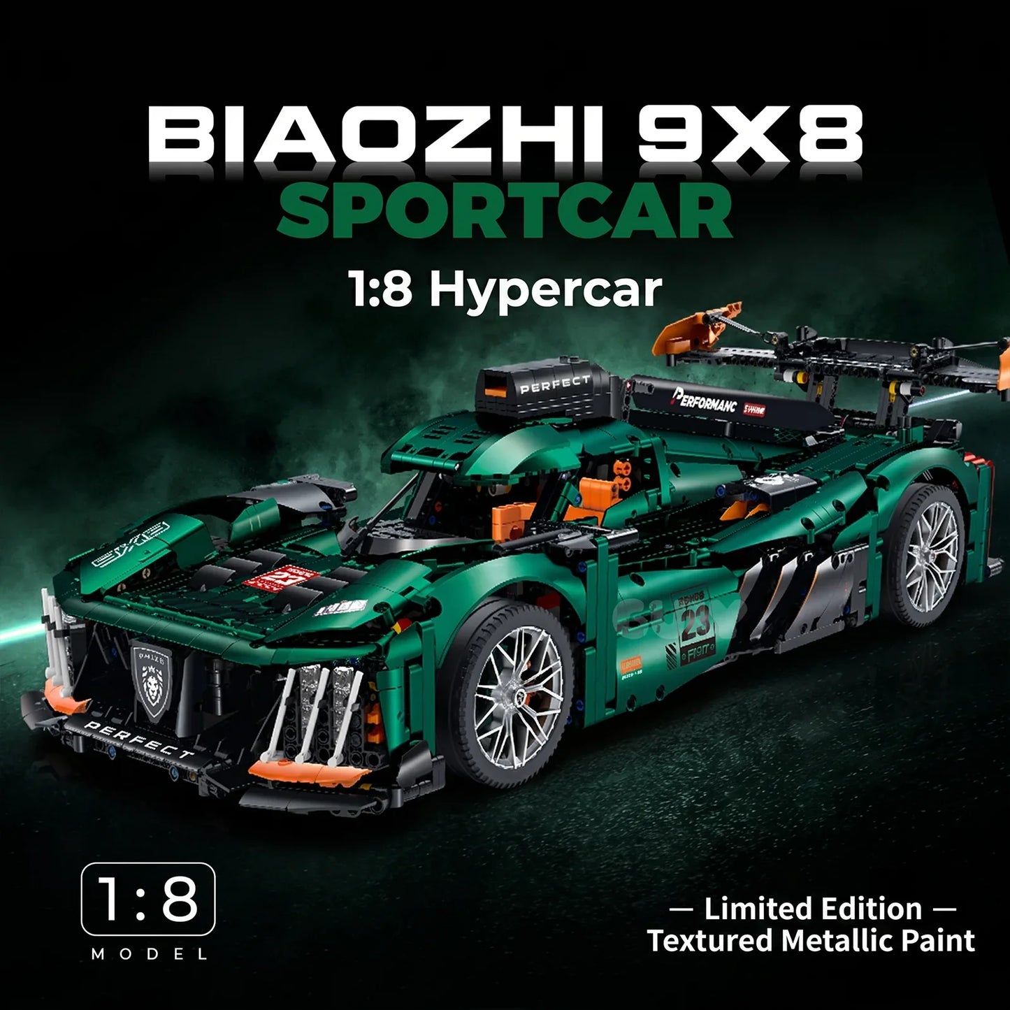 1:8 Endurance Concept Racer — Green