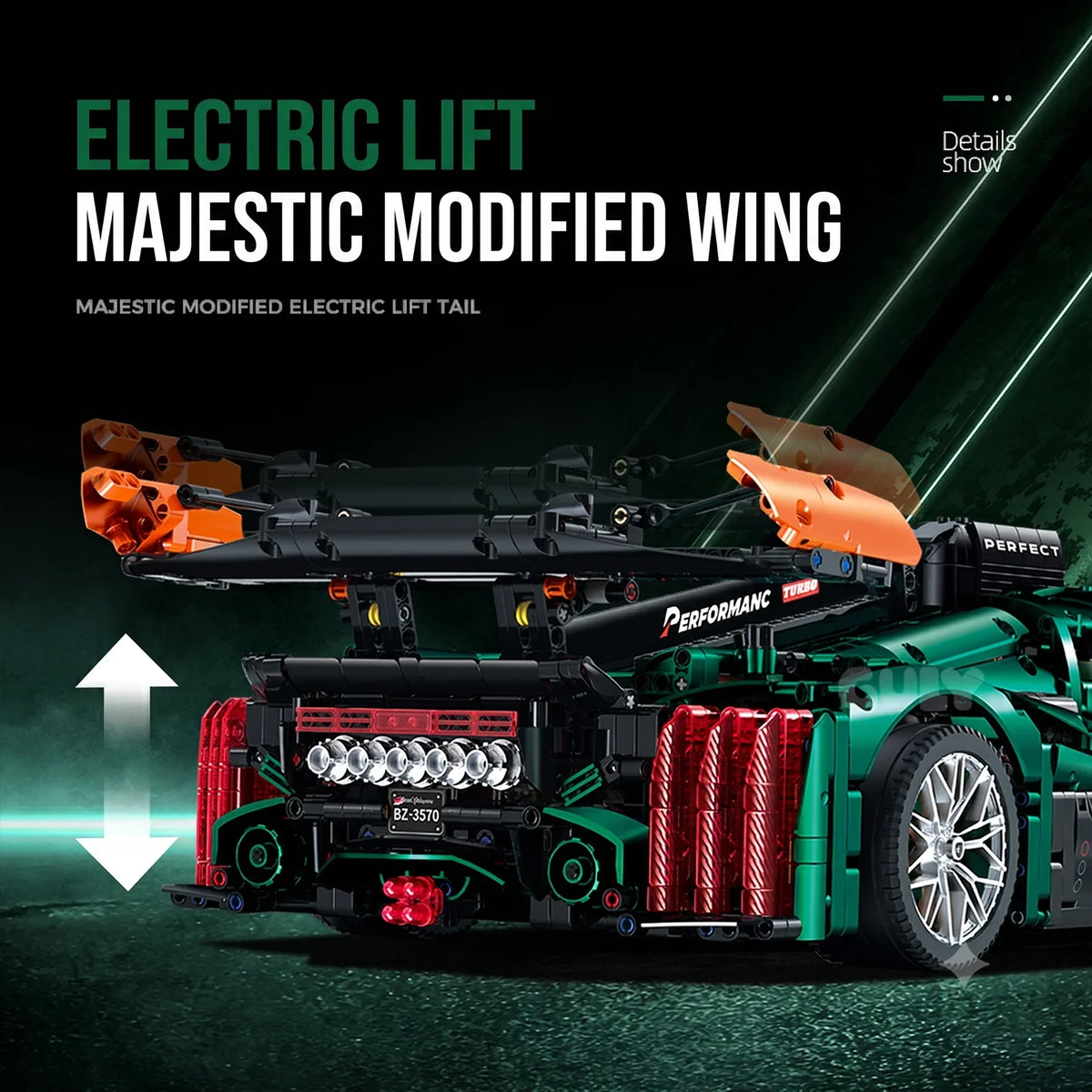 1:8 Endurance Concept Racer — Green