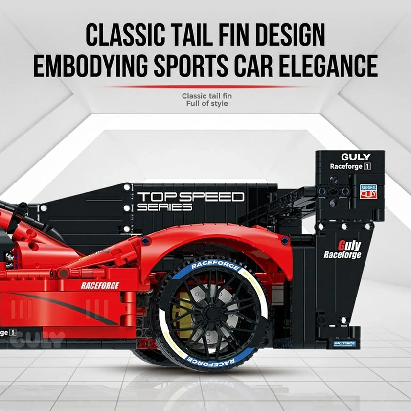 1:8 Endurance Racing Hypercar — Red White