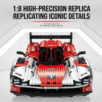 1:8 Endurance Racing Hypercar — Red White