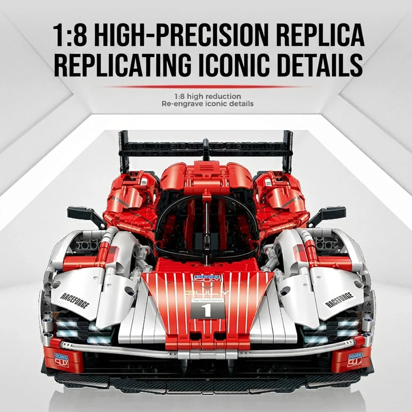 1:8 Endurance Racing Hypercar — Red White