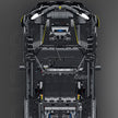 1:8 Track Supercar Building Set — Meteorite Black