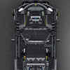 1:8 Track Supercar Building Set — Meteorite Black