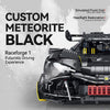 1:8 Track Supercar Building Set — Meteorite Black