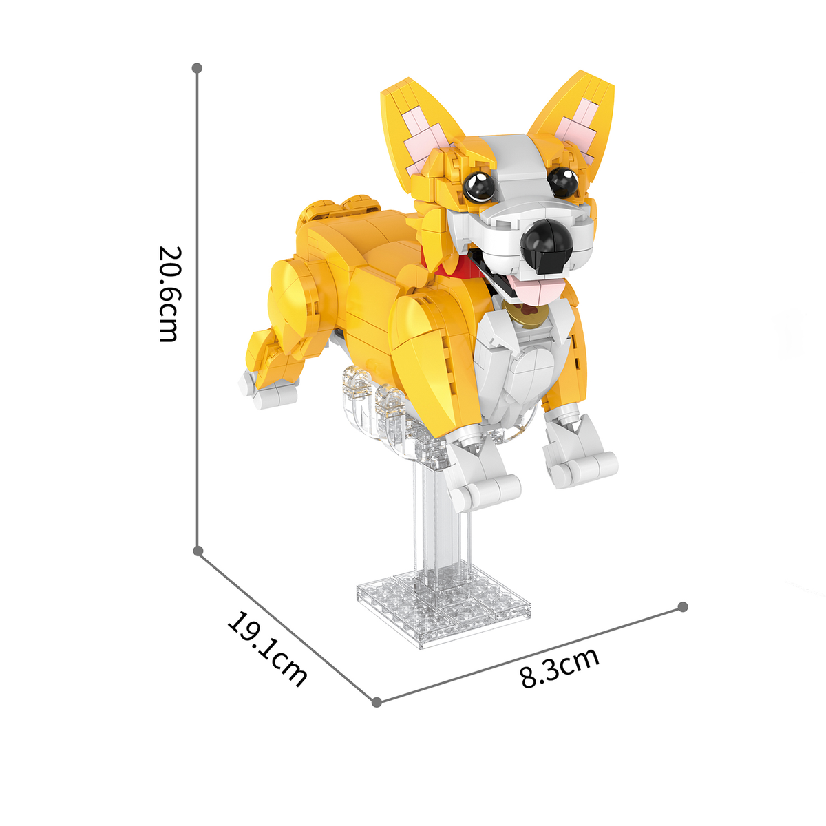 Build a Welsh Corgi That Sits, Stands, and Steals Your Desk Building Set