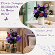 Gothic Rose Bouquet Building Set – A Dark Floral Centerpiece That Never Wilts