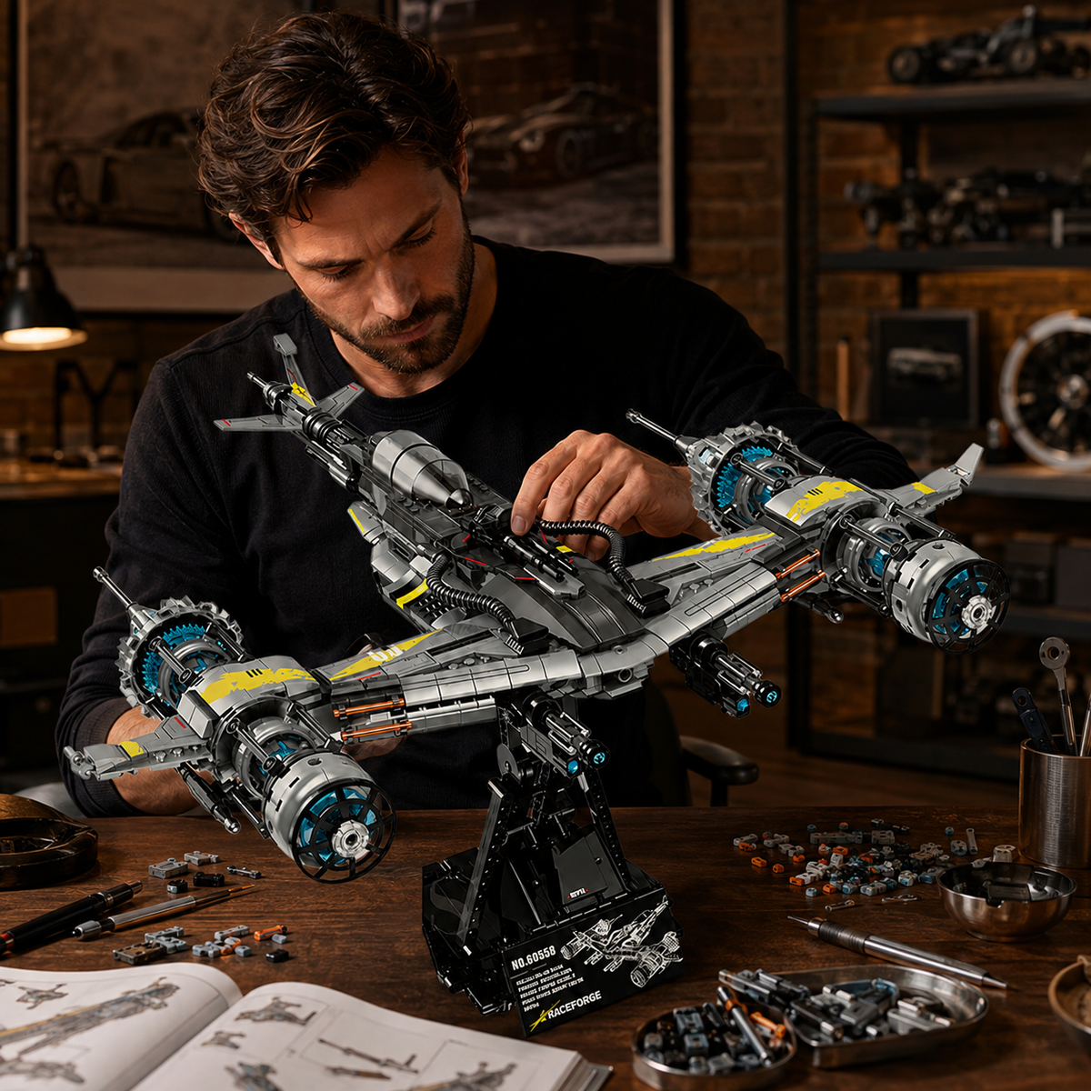 Interstellar Starfighter Building Kit