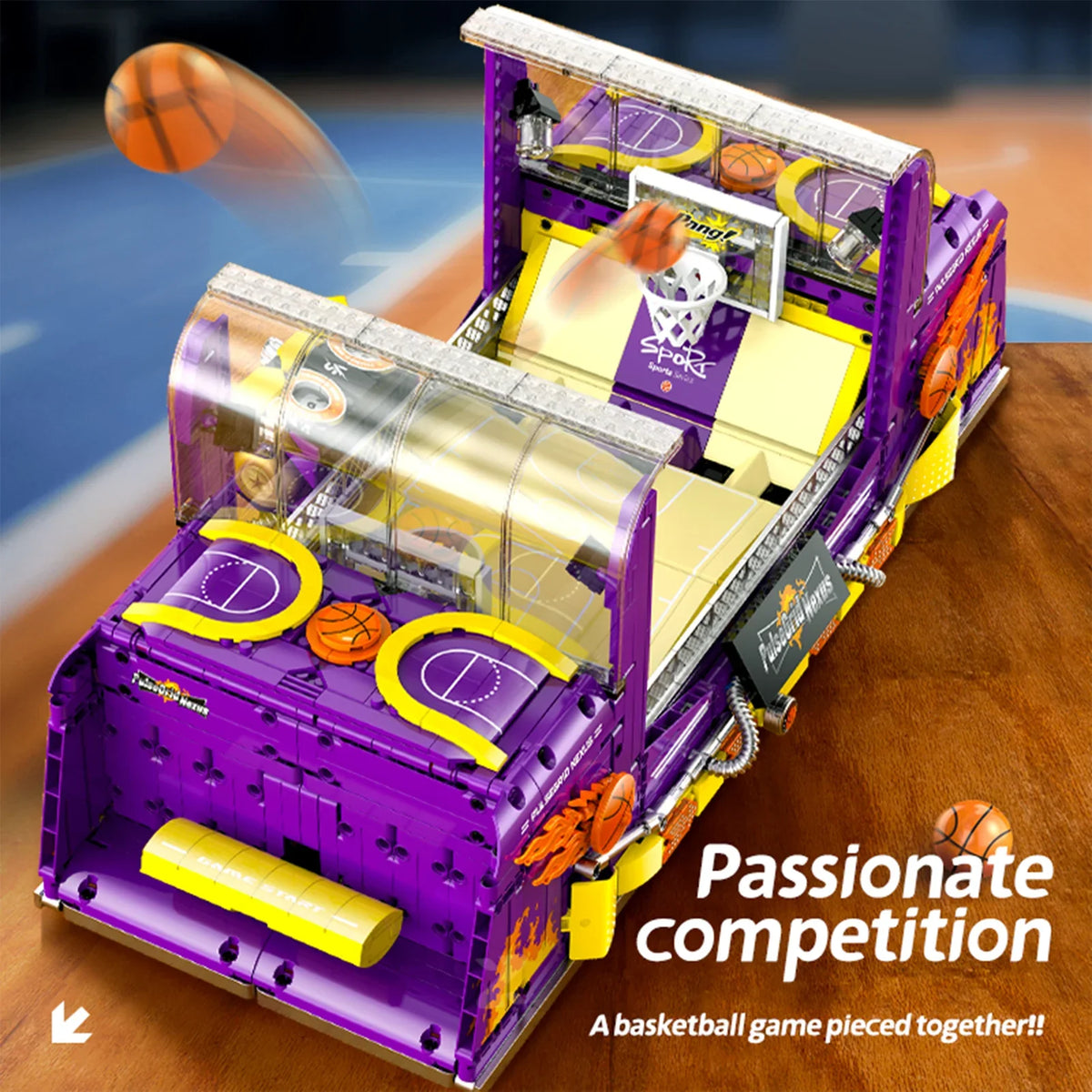 Desktop Basketball Arcade Building Blocks