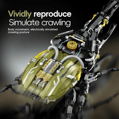 Mechanical Hercules Beetle Building Set