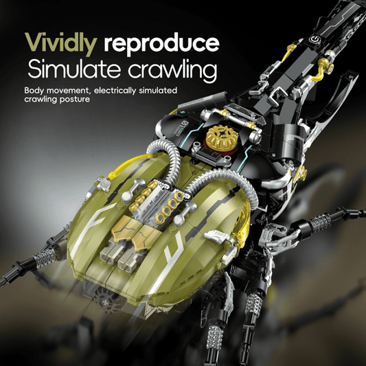 Mechanical Hercules Beetle Building Set
