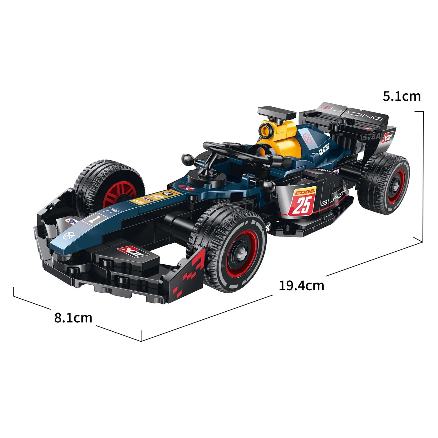 Grand Prix Formula Race Car Building Blocks