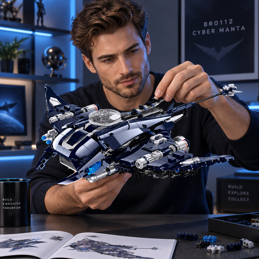 Manta Ray Bionic Building Set