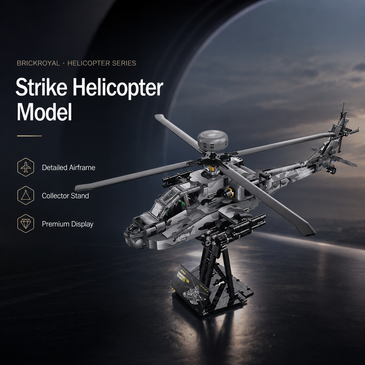 Attack Helicopter Building Kit