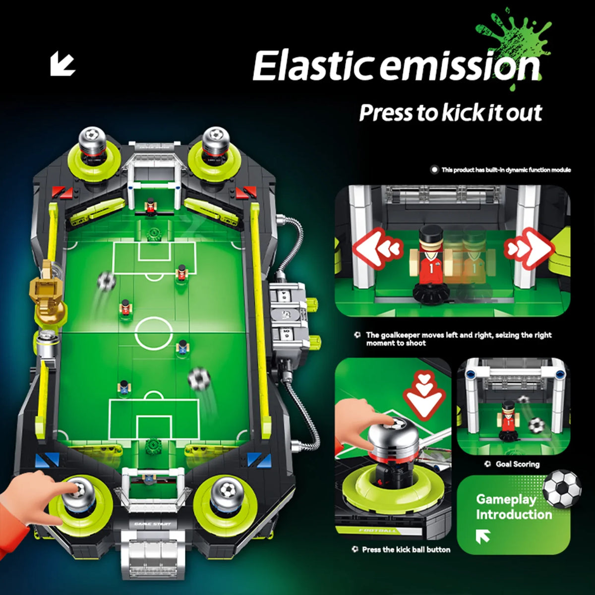 Desktop Soccer Building Blocks