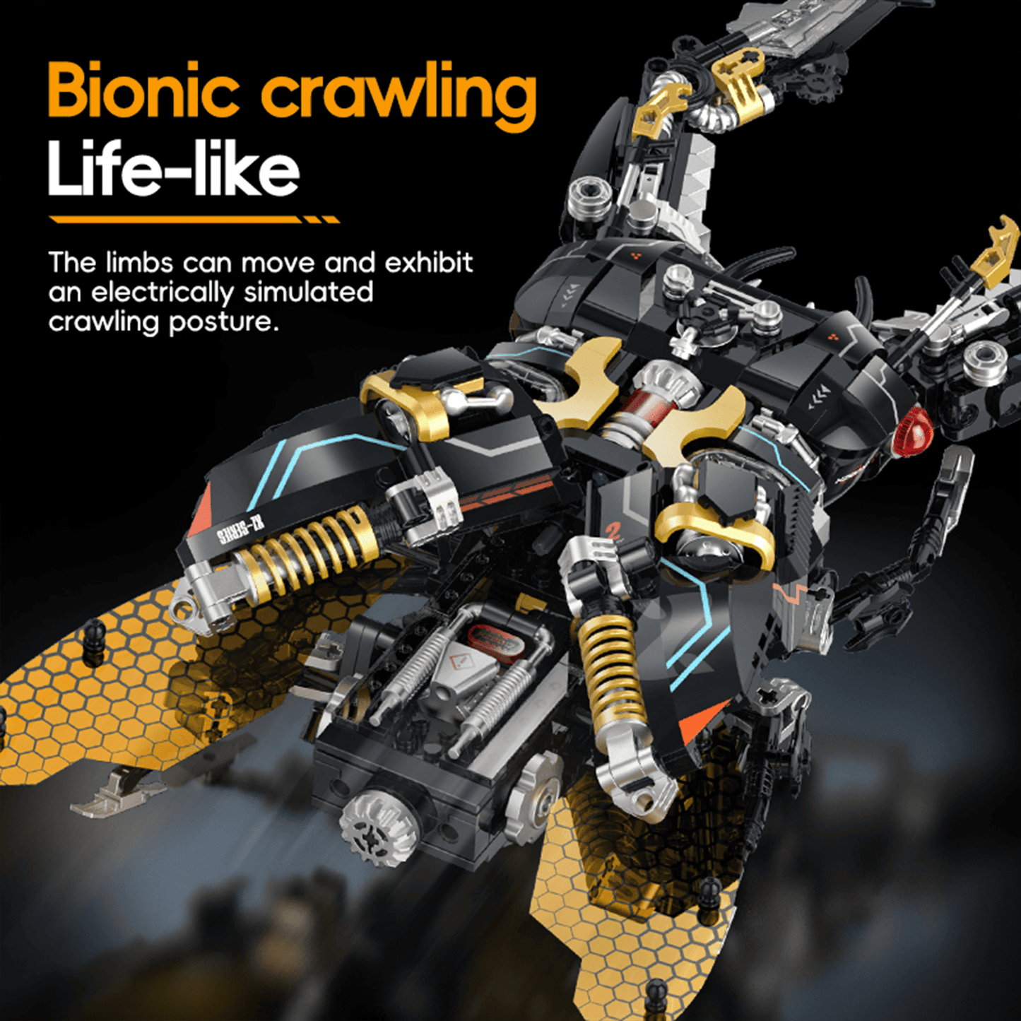 Mechanical Stag Beetle Building Set
