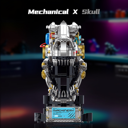 Motorized T-Rex Skull Building Kit