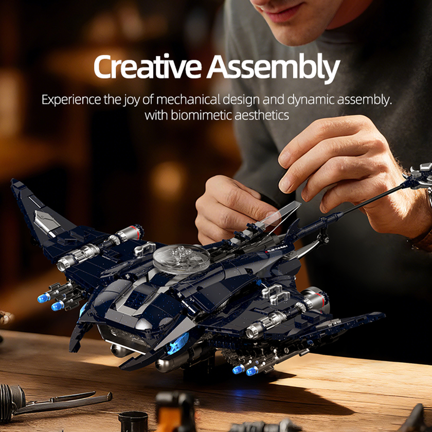 Manta Ray Bionic Building Set