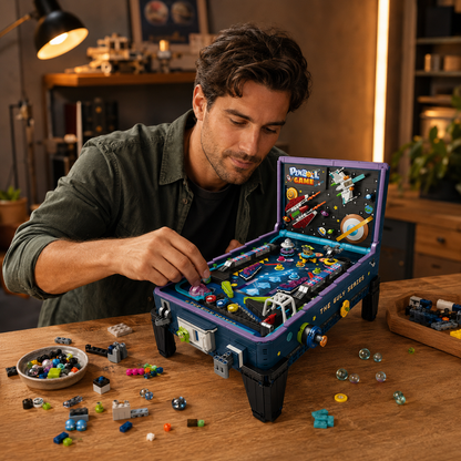 Space Pinball Arcade Table Building Kit