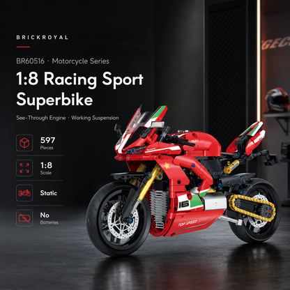 1:8 Racing Sport Superbike Building Kit