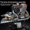 V2 Engine Mechanical Building Blocks Kit – 846-Piece Lights & Sound