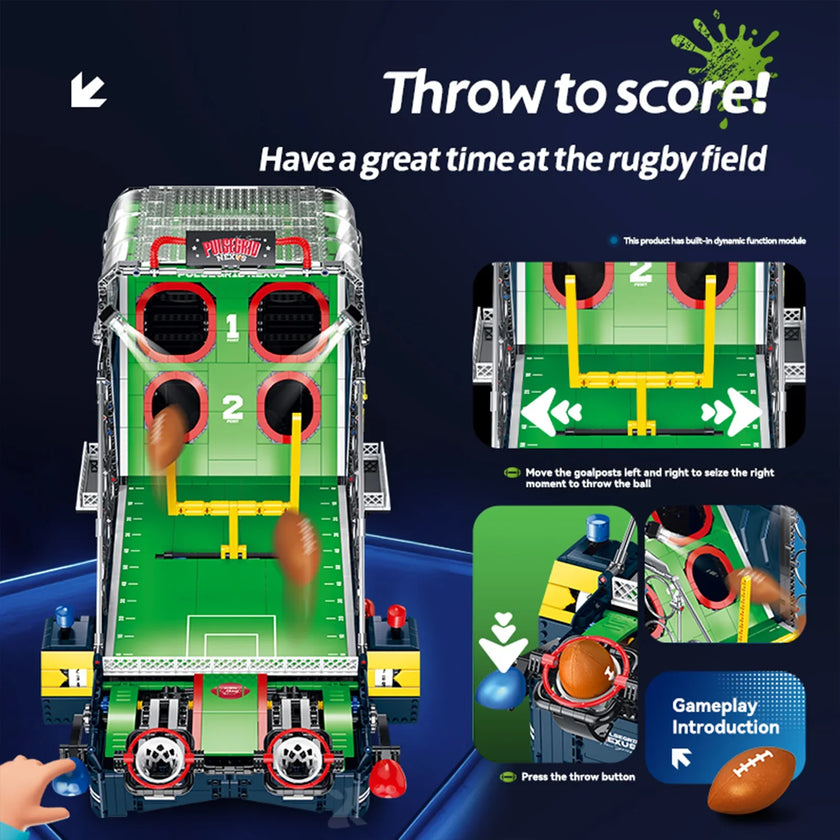 Tabletop American Football Building Blocks