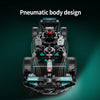 Formula Racing Car Building Set — Black/Teal