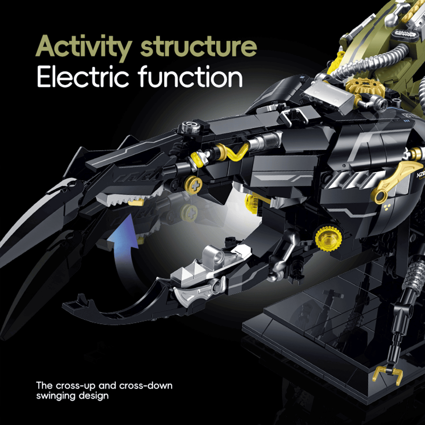 Mechanical Hercules Beetle Building Set