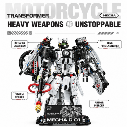 1:5 Convertible Motorcycle-Mecha Building Kit (C-01) BR60520