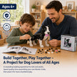 Border Collie Brick Model – Poseable Dog with Wagging Tail Building Set