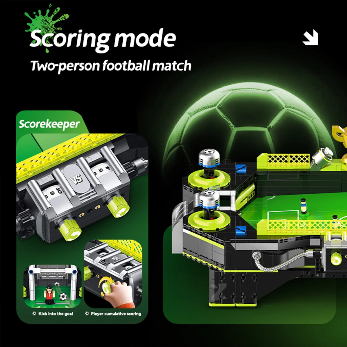 Desktop Soccer Building Blocks