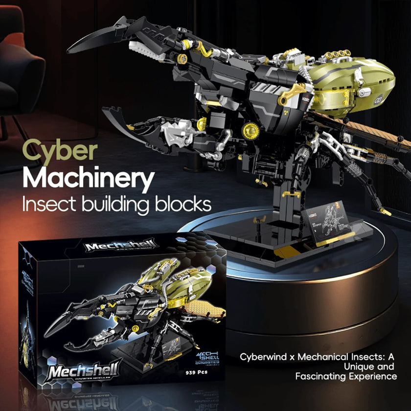 Mechanical Hercules Beetle Building Set