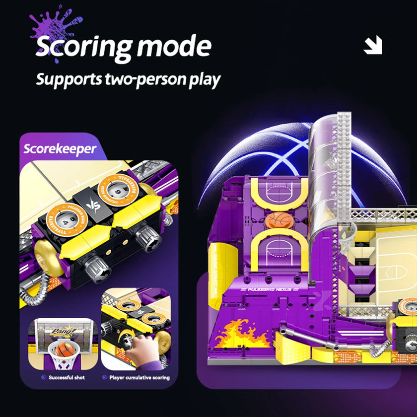 Desktop Basketball Arcade Building Blocks