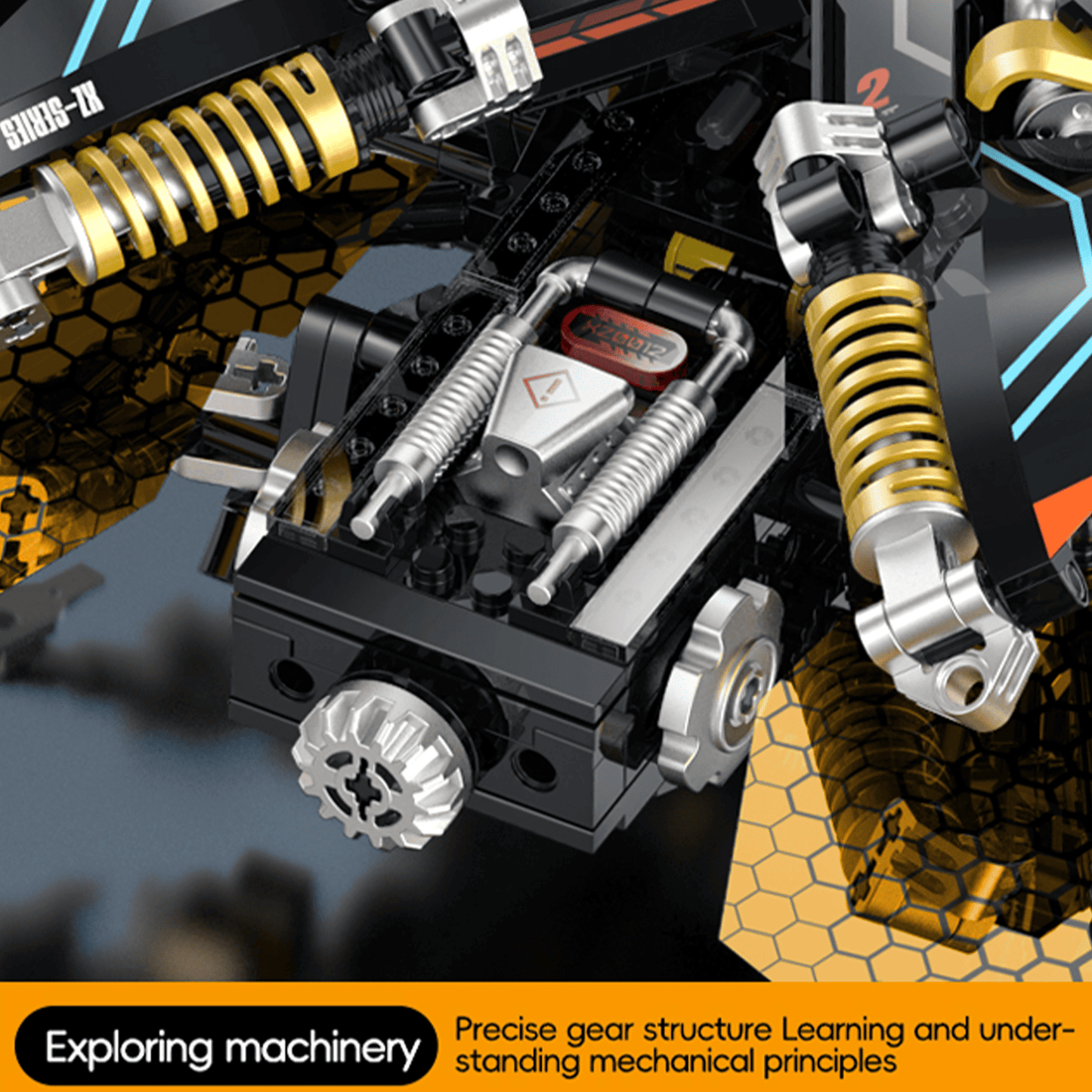 Mechanical Stag Beetle Building Set