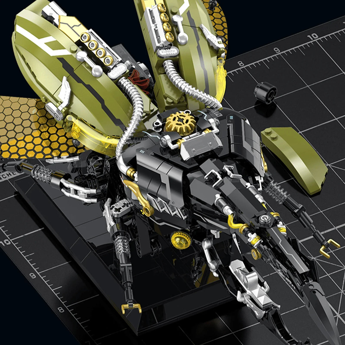 Mechanical Hercules Beetle Building Set