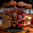 Steam Punk Mechanical Lantern Fish Building Blocks