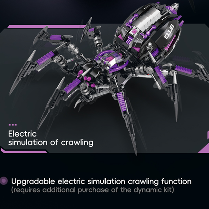 Cyberpunk Mechanical Spider Building Blocks