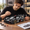 1:10 RC Drift Hypercar Building Set — Meteorite Black