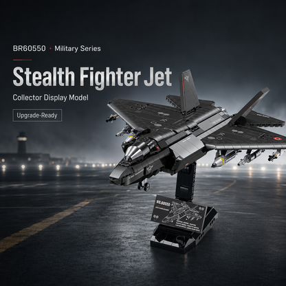 Stealth Fighter Jet Building Kit