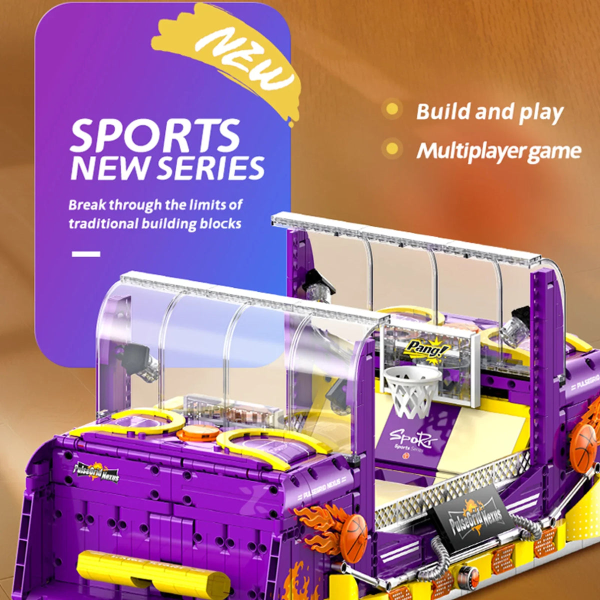 Desktop Basketball Arcade Building Blocks