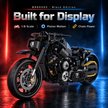 1:8 Blacked-Out Cruiser Motorcycle Building Kit