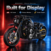 1:8 Blacked-Out Cruiser Motorcycle Building Kit