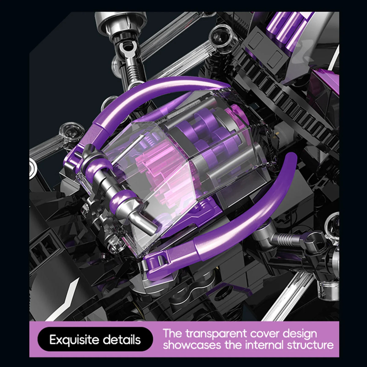 Cyberpunk Mechanical Spider Building Blocks
