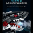 Cyberpunk Mechanical Shark Building Blocks