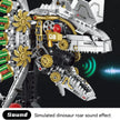 Motorized Dilophosaurus Skull Building Kit