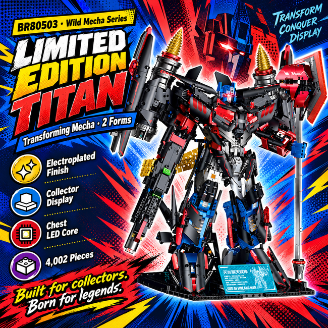 Sky-Flame Transforming War Mecha